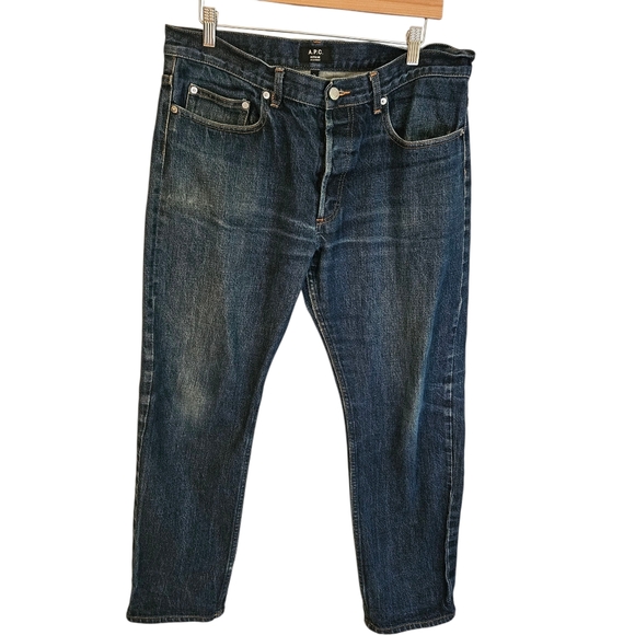 A.P.C. Rescue Jean Droit Japanese Selvedge Men's 34